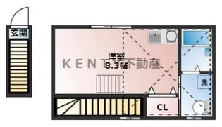 YAGUCHI RESIDENCE A棟【2階】の間取り