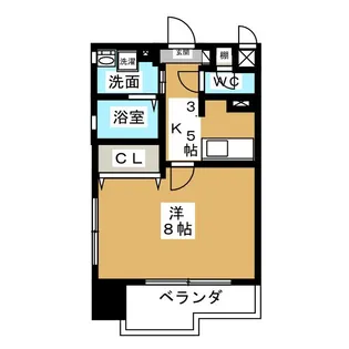 Square大曽根【3階】の間取り