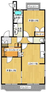 グランカモミール【2階】の間取り