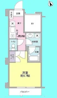 エスト ソーレ【3階】の間取り