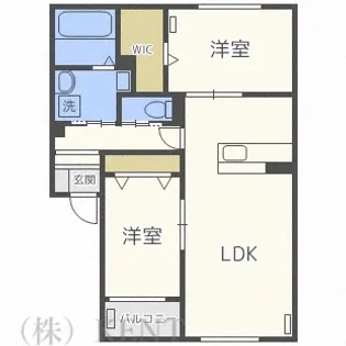 サンコート宮の沢【3階】の間取り
