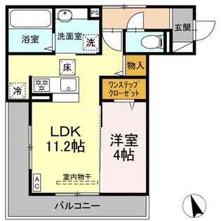 GRANDEUR CHATEAU【1階】の間取り