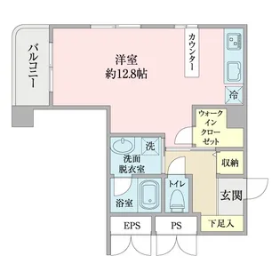 アークプラザ【4階】の間取り