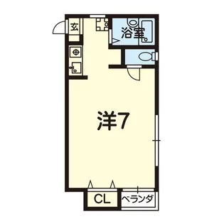 新屋敷壱番館【3階】の間取り