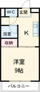 シティハイツ名城【3階】の間取り