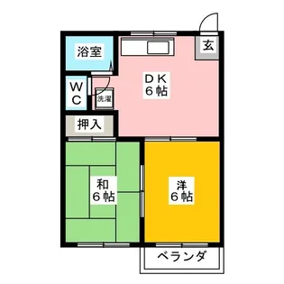 フォーブル後藤【2階】の間取り