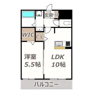 THE TERRACE天王寺 MK【7階】の間取り