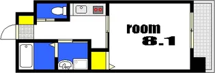 SOL南竹屋【6階】の間取り