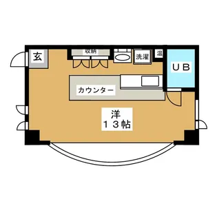 エスプラネードI【2階】の間取り
