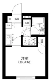 DENハイム中野【2階】の間取り