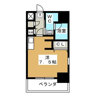 エグゼプレジオ【4階】の間取り