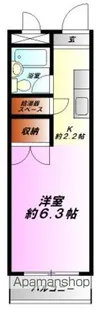 パラシオ小田原【3階】の間取り