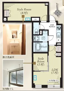 AZ代々木上原の間取り