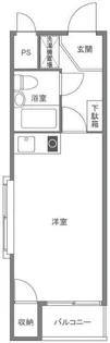 メインステージ池袋本町第二【3階】の間取り