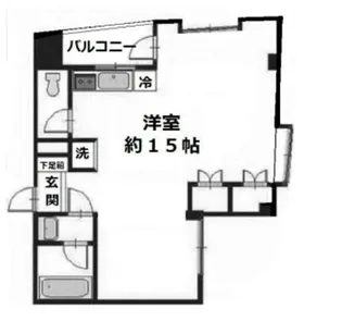 ハーミテイジ【3階】の間取り
