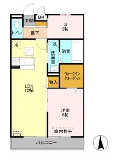 グレイス【1階】の間取り