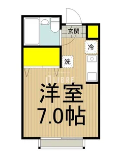 コーポタカハシ【2階】の間取り