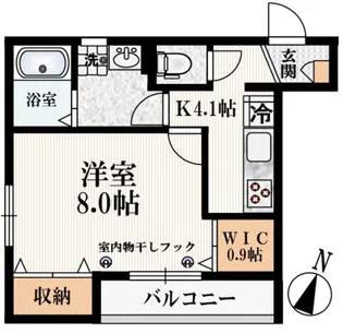 メゾンK【2階】の間取り