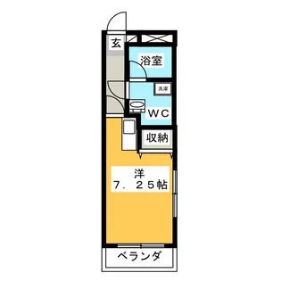 Fleur Aki【1階】の間取り