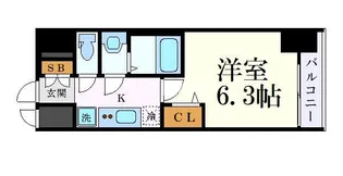 ディアレイシャス矢場町【4階】の間取り
