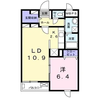 グレイス岡崎【2階】の間取り