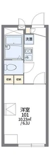 レオパレスMINK(33688)【2階】の間取り