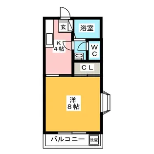 MKハイツ【2階】の間取り