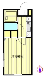 ベルウッド【1階】の間取り