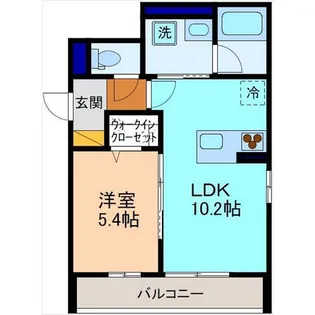 ルス アリビオ【3階】の間取り