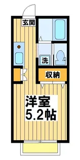 アイムタウン上祖師谷【1階】の間取り