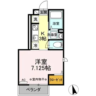 プロップ テラス【1階】の間取り