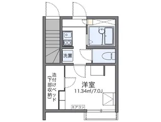 レオネクストPears【1階】の間取り
