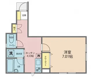 iコンフォート【1階】の間取り