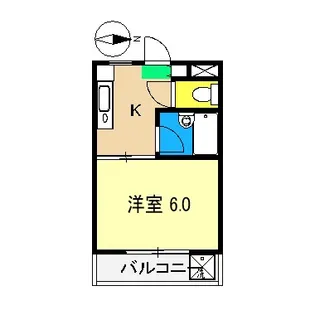 ネチズン山田【2階】の間取り