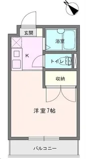 ダンディ野口【2階】の間取り
