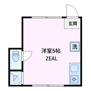 鈴大アパート(仮称)【1階】の間取り