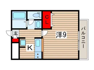 エルフォート・U【2階】の間取り