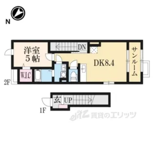 J-SQUARE【2階】の間取り