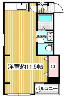 ルビオ島之内【3階】の間取り