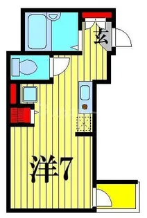 メルディア海神2丁目A【2階】の間取り
