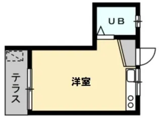 ヴェッセル三ツ沢【1階】の間取り