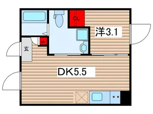 Kiyosumi Base【1階】の間取り
