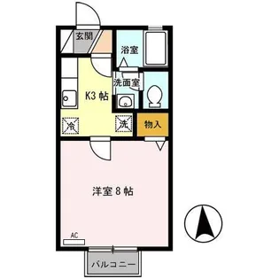 セジュール337【2階】の間取り