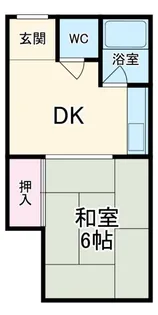東山荘【1階】の間取り