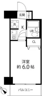 Ts garden梶ヶ谷(ティーズガーデンカジガヤ)【4階】の間取り
