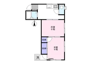 光進マンション【3階】の間取り