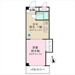 コム・トーコー【2階】の間取り