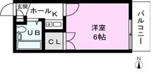 サンシティ東川口【2階】の間取り