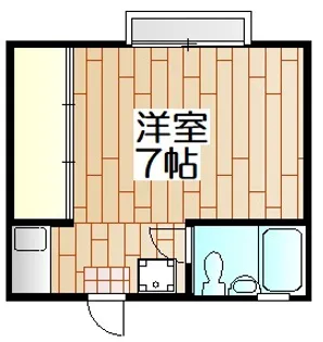 イズメハイツ【1階】の間取り