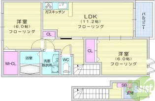 グレイス・ガーデン1【2階】の間取り